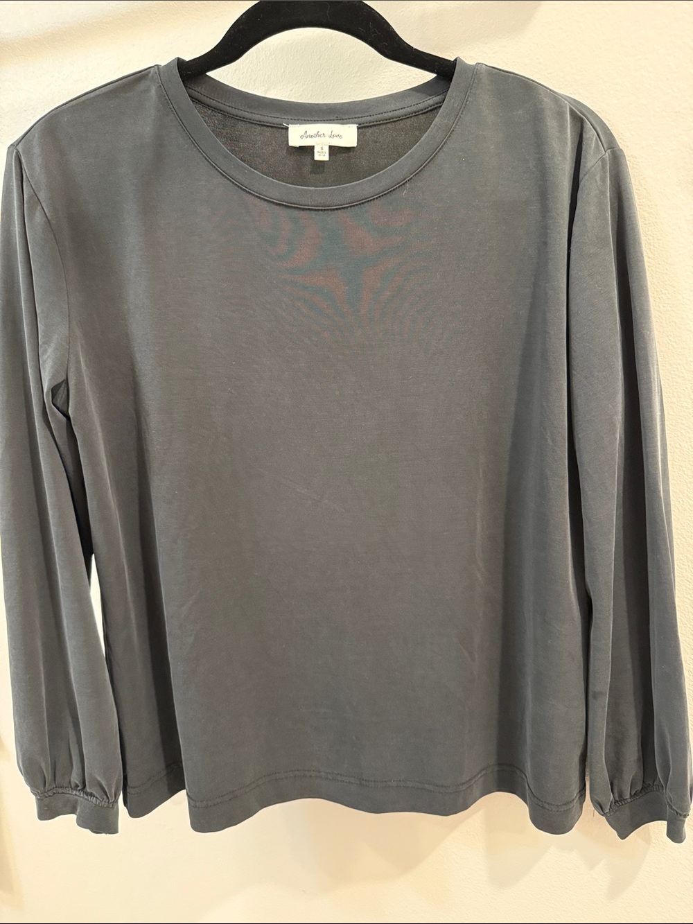 Another Love Long Sleeve Tee in Charcoal Gray